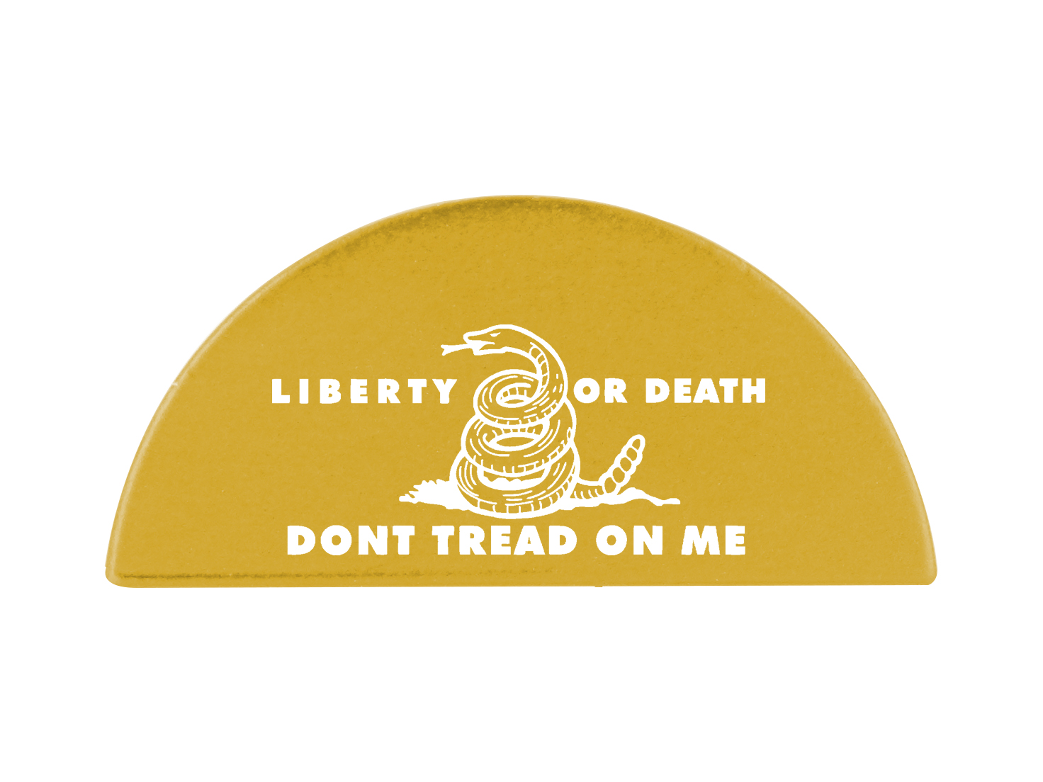 NDZ Glock 43X 48 Grip Frame Insert Plug Aluminum Engraved Gold